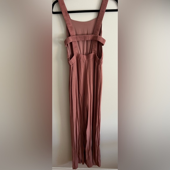 Wide-Leg Cutout Jumpsuit- Size small in copper color - Picture 3 of 3